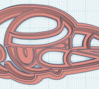 Grubbin Cookie Cutter 3D model