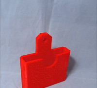 Hard Drive Wall Mount 3D model