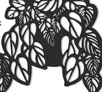 PLANT WALL DECORATION 3D model