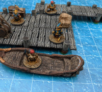Modular Pier / Large Dock System [SUPPORT-FREE] 3D model