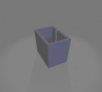 Cable clips 3D model