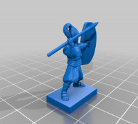 Punic Wars - Celtic Medium Infantry (Celtiberians) 3D model