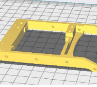 MN86 1/10 Servo Mount 3D model