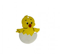 Chick in shell 3D model