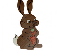 Bunny with carrot 3D model
