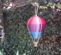 Hot air balloon 3D model