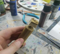 MX keycap painting stick 3D model