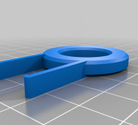 Keycap Puller compatible with corsair wrist rest 3D model