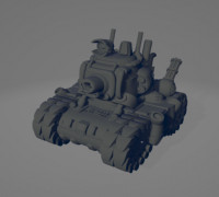 Keycap tank 3D model