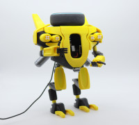 Alexa the robot 3D model