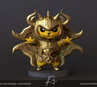 PikaTaurus 3D model