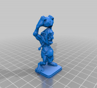 HeroQuest - Zombie Troll 3D model
