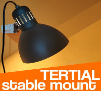 Ikea Tertial Lamp Stable Mount 3D model