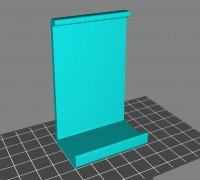 Simple Multi-angle Phone And Small Tablet Stand 3D model