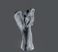 Standing Angel 3D model