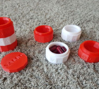 Pill dispenser 3D model