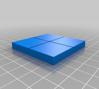 Basic Dungeon Tile 3D model