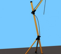 A20 Standart Lamp 3D model