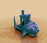 ⭐ Megalodon Benchy ⭐ 3D model