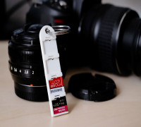 Clicking Micro SD Key Chain 3D model