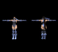 Kitana 3D model