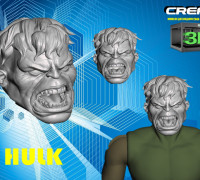 HULK HEAD A 3D model