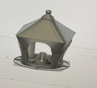 Simple Bird Feeder 3D model