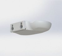 Wall mount - Google Nest Audio 3D model