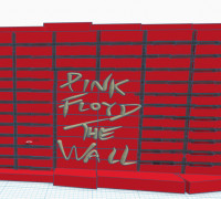 pink floyd wall 3D model