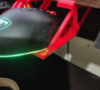 simple Keyboard / mouse holder 3D model