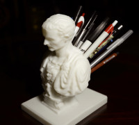 Julius Caesar (Improved) Pen/Pencil Holder 3D model