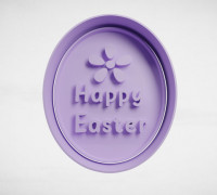 happy easter 3D model