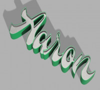 aaron 3D model