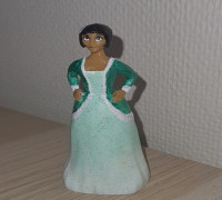 Princess figurine 3D model
