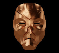 Dragon Priest Mask 3D model