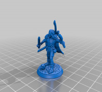 Drow Gloomstalker Ranger Outlander 3D model