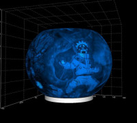 Naruto Litho Lamp 3D model