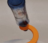 incredible balanced bottle holder 3D model