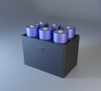 Battery Box 3D model