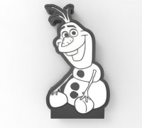 Olaf lamp 3D model