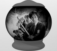 Harry Potter Litho Lamp 3D model