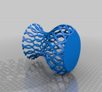 Wavy Lace Vase 3D model