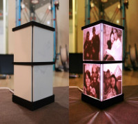 Lithophane Lamp 3D model