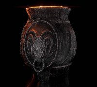 Witch's Cauldron 3D model