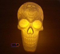 Celtic Skull (Hollow) 3D model