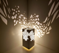 Voronoi Lamp 3D model