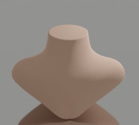 Necklace stand 3D model
