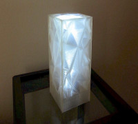 Crinkle Lamp 3D model