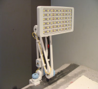 Articulating LED Lamp 3D model
