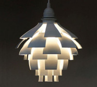 Artichoke Lamp Shade 3D model